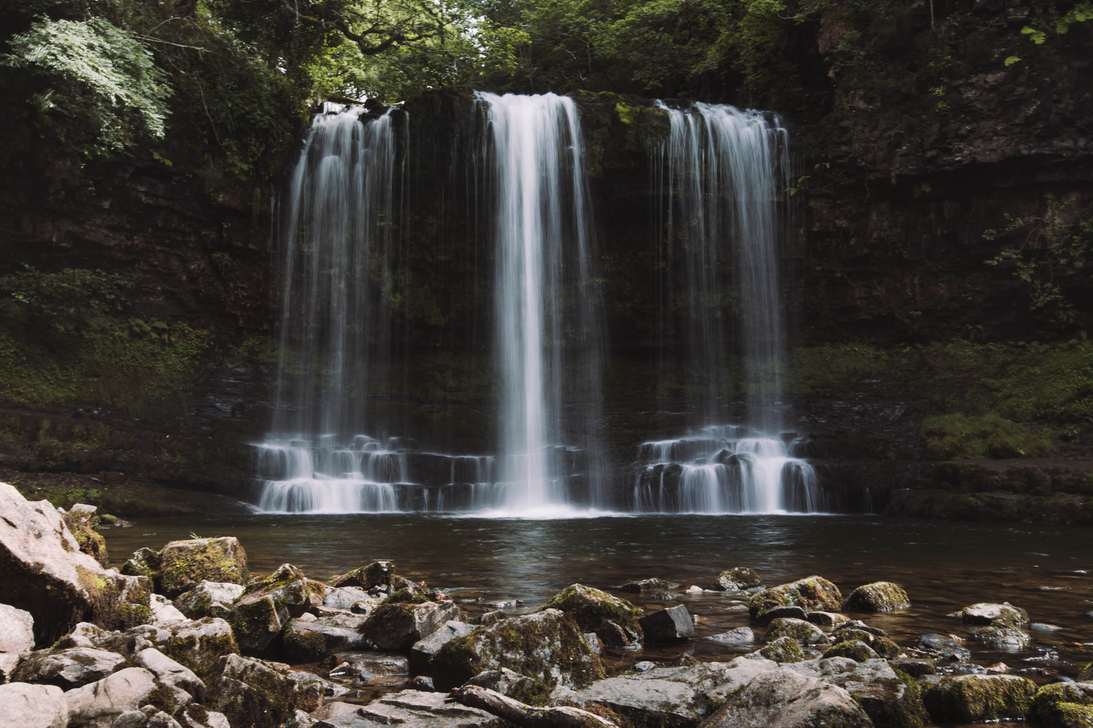 photograph of a waterfall © leonie wise