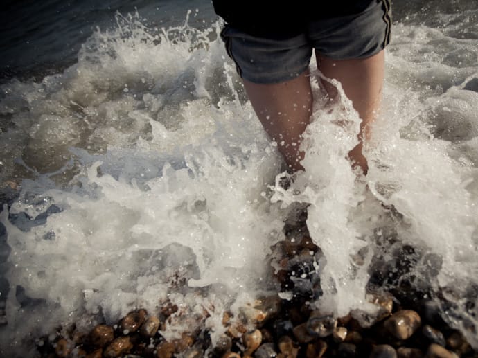 i am standing in my own power - a self portrait by leonie wise