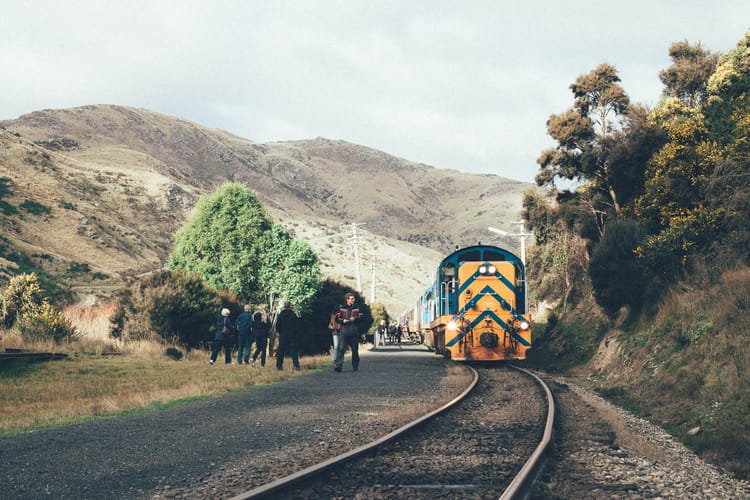 postcards from dunedin - taieri gorge railway edition