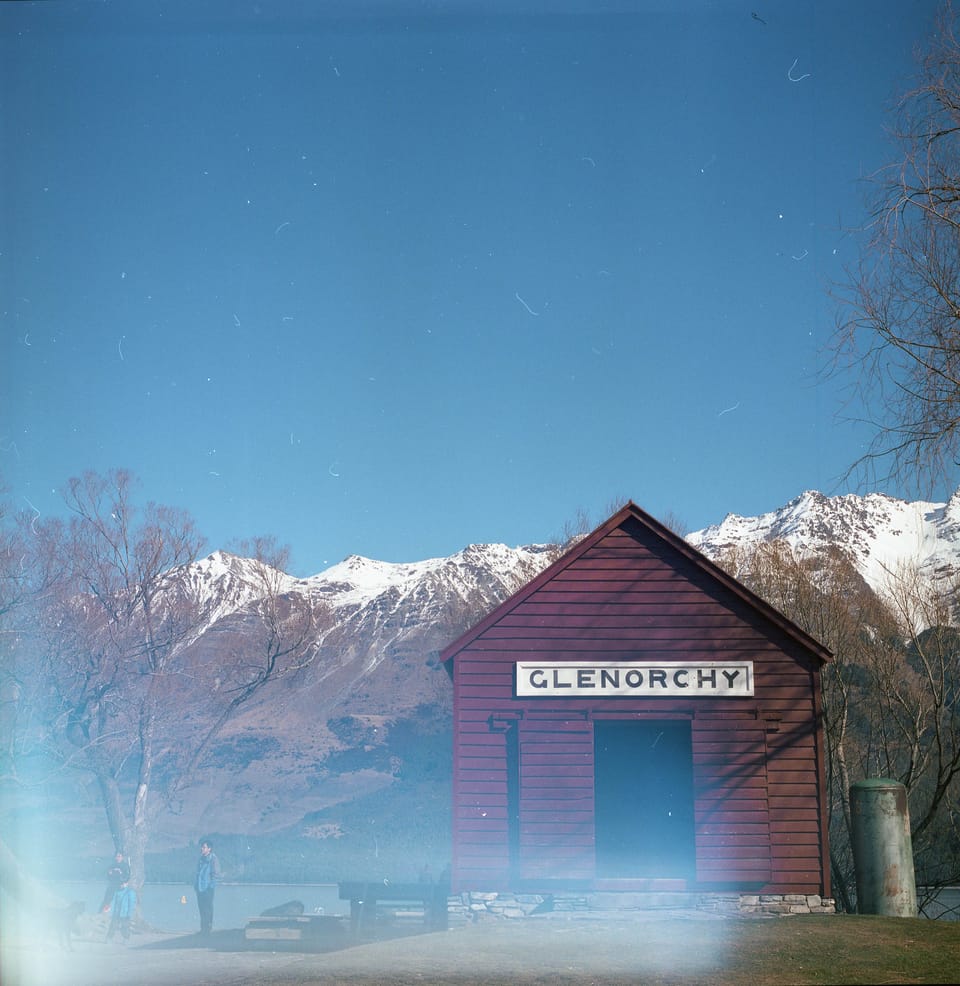 glenorchy boat shed. copyright leonie wise